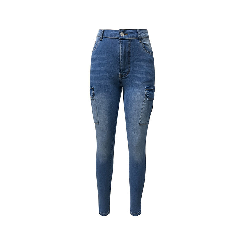 Womens Stretchy Skinny Jeans Versatile Design Comfortable Fit Trendy Style Perfect for Casual Wear Wholesale