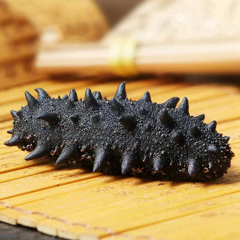 Large Light Dried Sea Cucumber, Good Price, Small Dried Sea Cucumber, Light Dried Sea Cucumber, Non-Wild Dalian Liao Sea Cucumber, Ready-To-Eat Dried Sea Cucumber