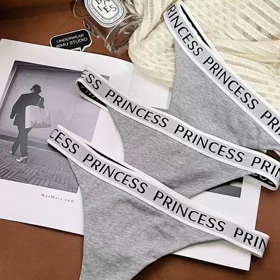 European and American Alphabet Trendy Sexy Sports Cotton Sexy Hot Pure Yoga Comfortable Women's T-pants