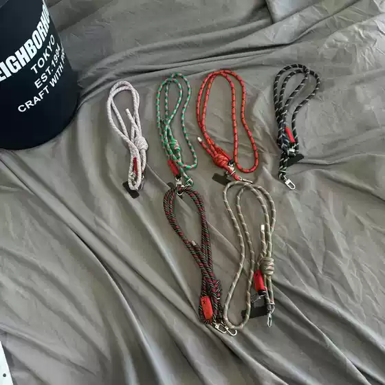 A Japanese style trendy topologie star style outdoor mobile phone hanging rope, shoulder strap rope, DIY rope for dropshipping