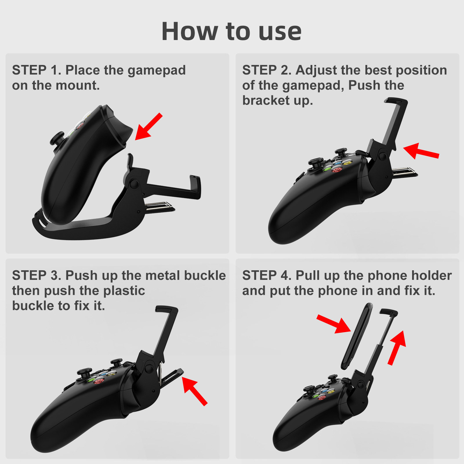 Doyo Game Controller Phone Holder Xboxonexboxseries Simple Stand Esports Gaming Accessories