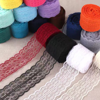 New [40 Colors] Non-Elastic Lace Trim for Handmade DIY Clothing, Curtains, Skirt Hems, Lace Accessories 4.5cm