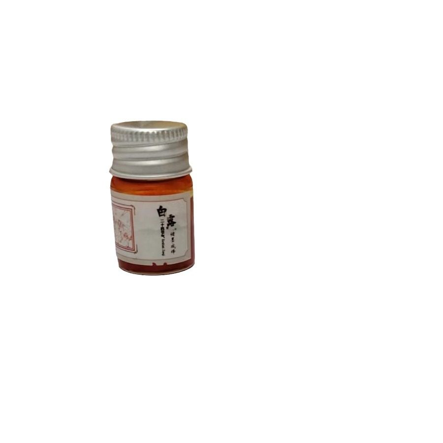 Twenty-Four Solar Terms Ancient Style Colorful Ink Gold Powder Pen with Non-Carbon Glass Dip Pen Gold Powder Colorful Ink