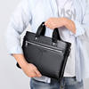 2023 New Men's Bag Briefcase European and American Men's Business Handbag Shoulder Bag Crossbody Bag Casual Computer Bag