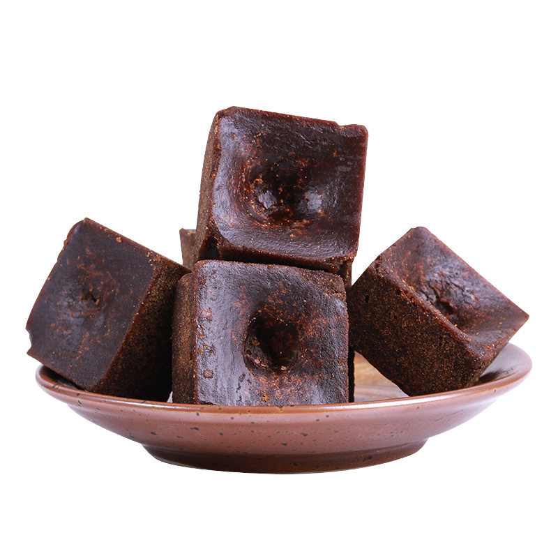 Bottled Old Brown Sugar Cubes 500g, Cane Sugar, Ginger Tea, Red Dates, Goji Berries, Multi-Flavor Wholesale, Yunnan First-Grade Product