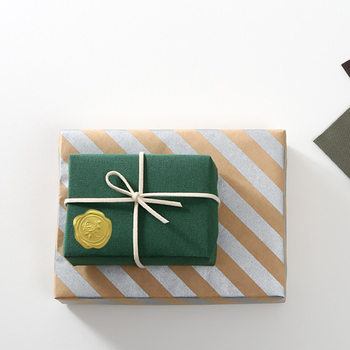 Golden Fire Print Sticker Spot Baking Gift Sealing Sticker Label Sealing Sticker 8/sheet