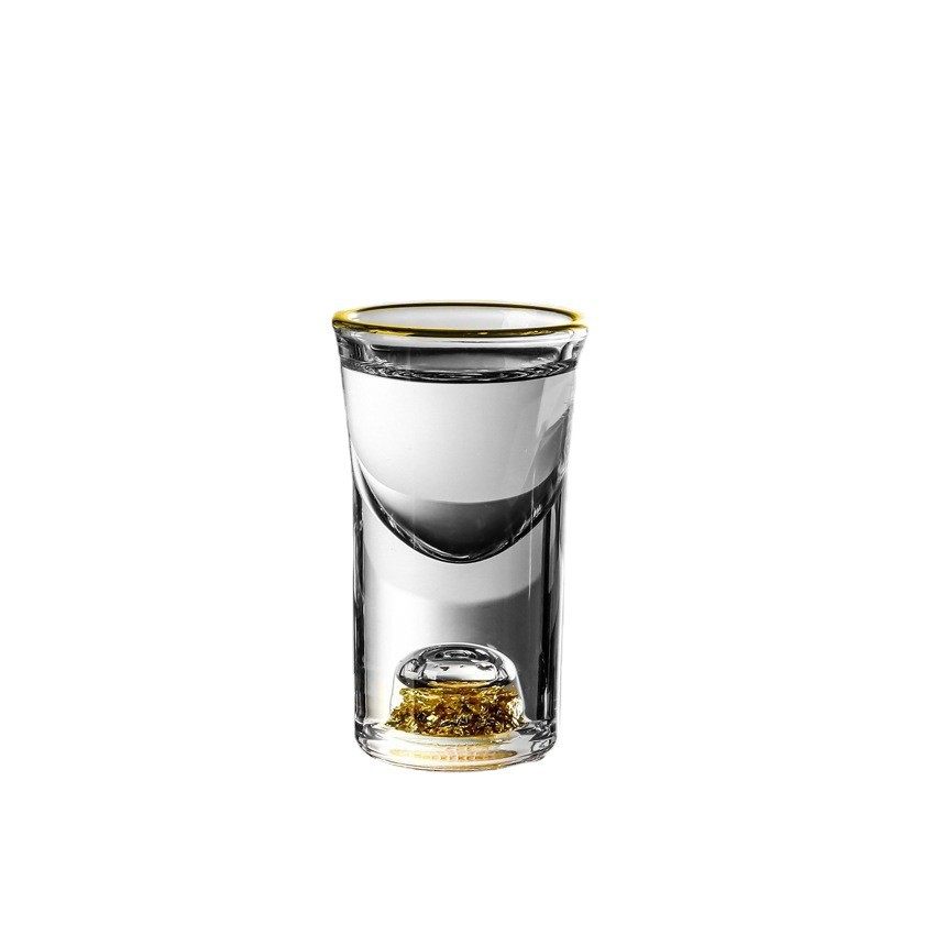 b52 swallow cup crystal Jinshan liquor Cup bullet Cup gold foil spirits Cup cocktail Cup shot Cup factory wholesale