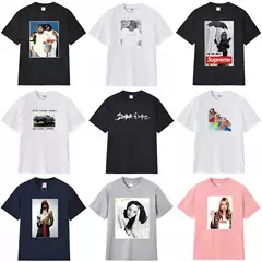Cross-Border Supply and Foreign Trade Wholesale Trendy Brand Supreme Short-Sleeve American-Style Box Classic 240g T-Shirt Half-Sleeve 13