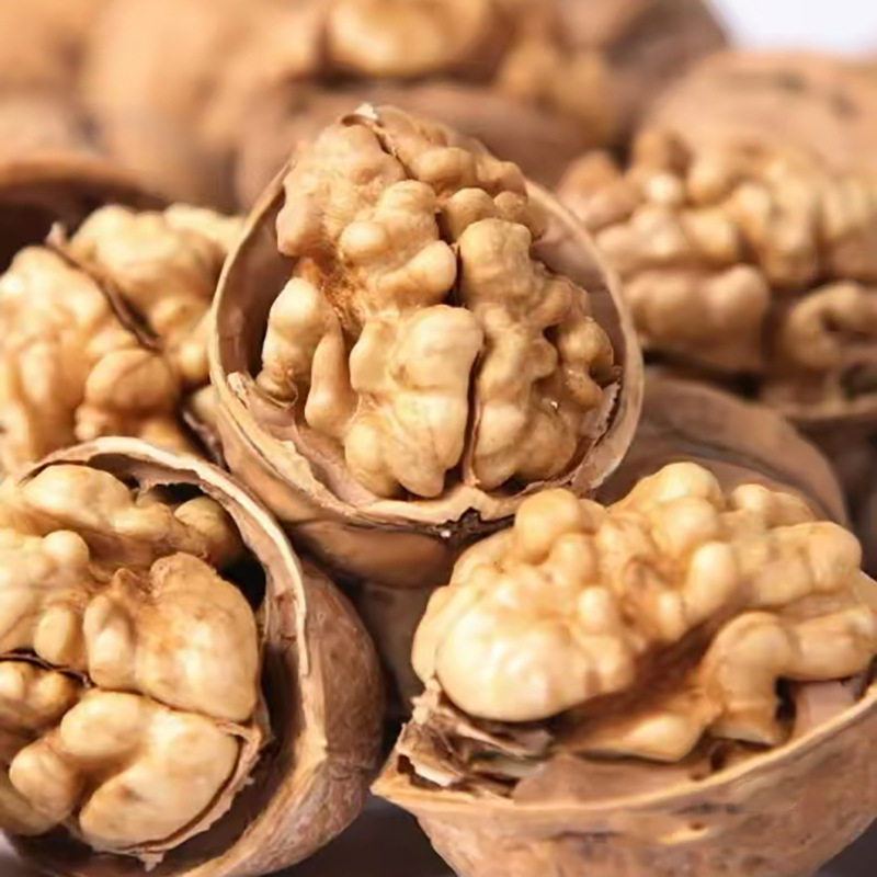 Oem Xinjiang 185 Paper-Skinned Walnuts, New Walnuts, Casual Snacks, Original Flavor, Thin-Skinned Paper-Skinned Walnuts