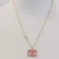Jelly pink necklace