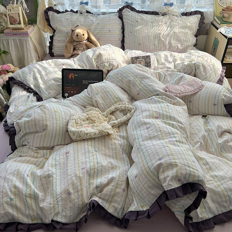 ストライプリボン【カテゴリーA-裸寝質感】