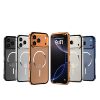 Suitable for iPhone 17 Pro Max Metal Frame, Apple 17 Pro Matte Back Panel, 17 Air Magnetic Phone Case