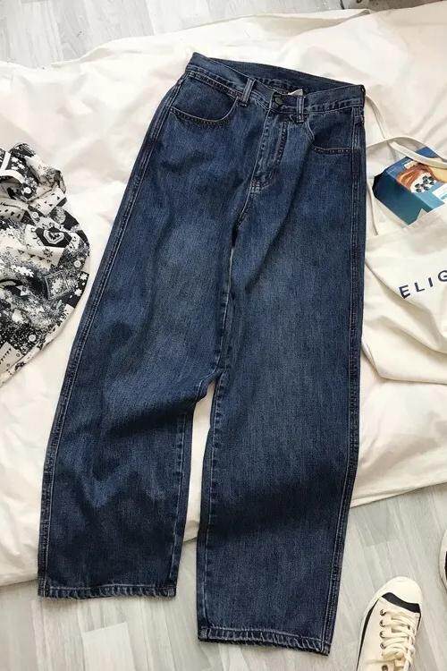 High Waisted Wide Leg Jeans for Women Loose Fit Flattering Draping Spring Fall Style Wholesale Available