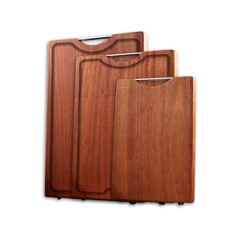 Hongjun Da Utan Wood Cutting Board Solid Wood Chopping Board Whole Wood Board Antibacterial and Mildew Resistant Board Non-Cracking Double-Sided Cutting Board