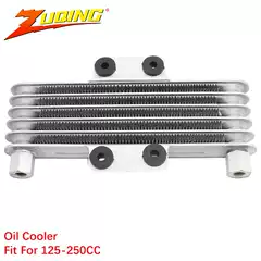 Cross-Border Motorcycle Oil Cooler Five-Layer Universal Modification Suitable for 125-250Cc Engine Cooling Radiator