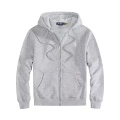 Metal zipper-grey white label