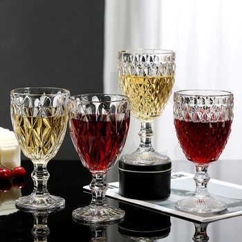 Ins Internet Celebrity Wine Glass suit Household European Style Wine Glass Champagne Glass Lead-free Crystal Glass Goblet
