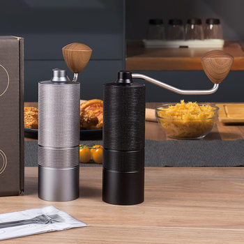 Stainless Steel Household Grinder Coffee Machine Portable Coffee Machine Hand Grinder Manual Coffee Bean Grinder