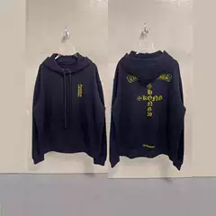 Cross-Border Foreign Trade New Sweatshirt Printed Cross Horseshoe Couple Hooded Sweatshirt Factory Trendy Brand Top Jacket