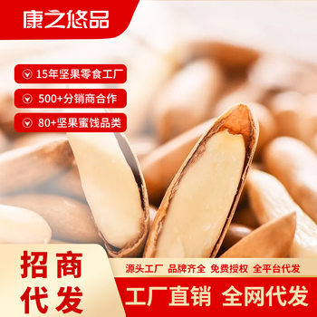 2025 New Hand-Peeled Brazilian Pine Nuts 500g Net Content Large Canned Nuts Roasted Seeds and Nuts Snacks for Pregnant Women, Kidsren and the Elderly