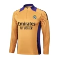 B979# 24/25 Half Zip Real Madrid Orange