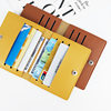 Cross-border Spot Multicolor Card Bag Multi-card pu Leather Card Bag Large Capacity Card Bag High Color Value Unisex Card Bag