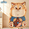 Zoobies Zootopia Special-Shaped Double-Sided Velvet Blanket Q Cute, Comfortable, Soft and Anti-Static Sofa Blanket
