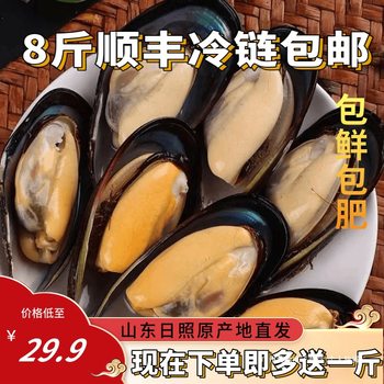 Haihong Fresh 4kg Packs of Fresh Seafood from Rizhao Haihong Seafood, Directly Shipped from the Wharf to Sf Express with Free Shipping