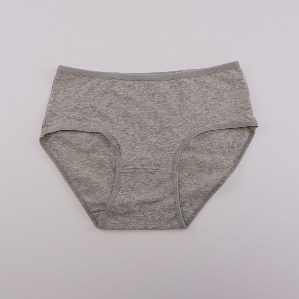 跨境亚马逊女士大码内裤加肥加大码高腰妈咪裤40支纯棉三角内裤女