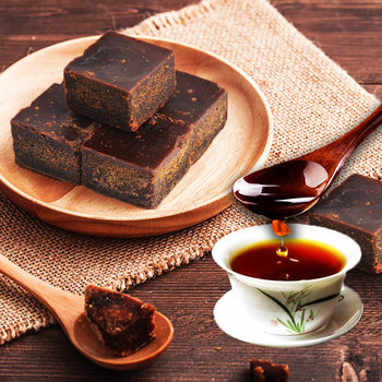 Black Sugar, Traditional Handmade Small Cubes of Guangxi Brown Sugar, Original Flavor for Bulk Milk Tea and Steamed Bun Ingredients