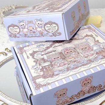 High-End Clothing Airplane Box Intimates Box Custom-Painted High-End Logistics Express Packaging Corrugated Box Printing Logo