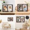 Cross-Border Spot Wooden Anniversary Photo Frame Wooden Photo Frame Desktop Ornaments Home Wooden Wedding Commemorative Photo Frame