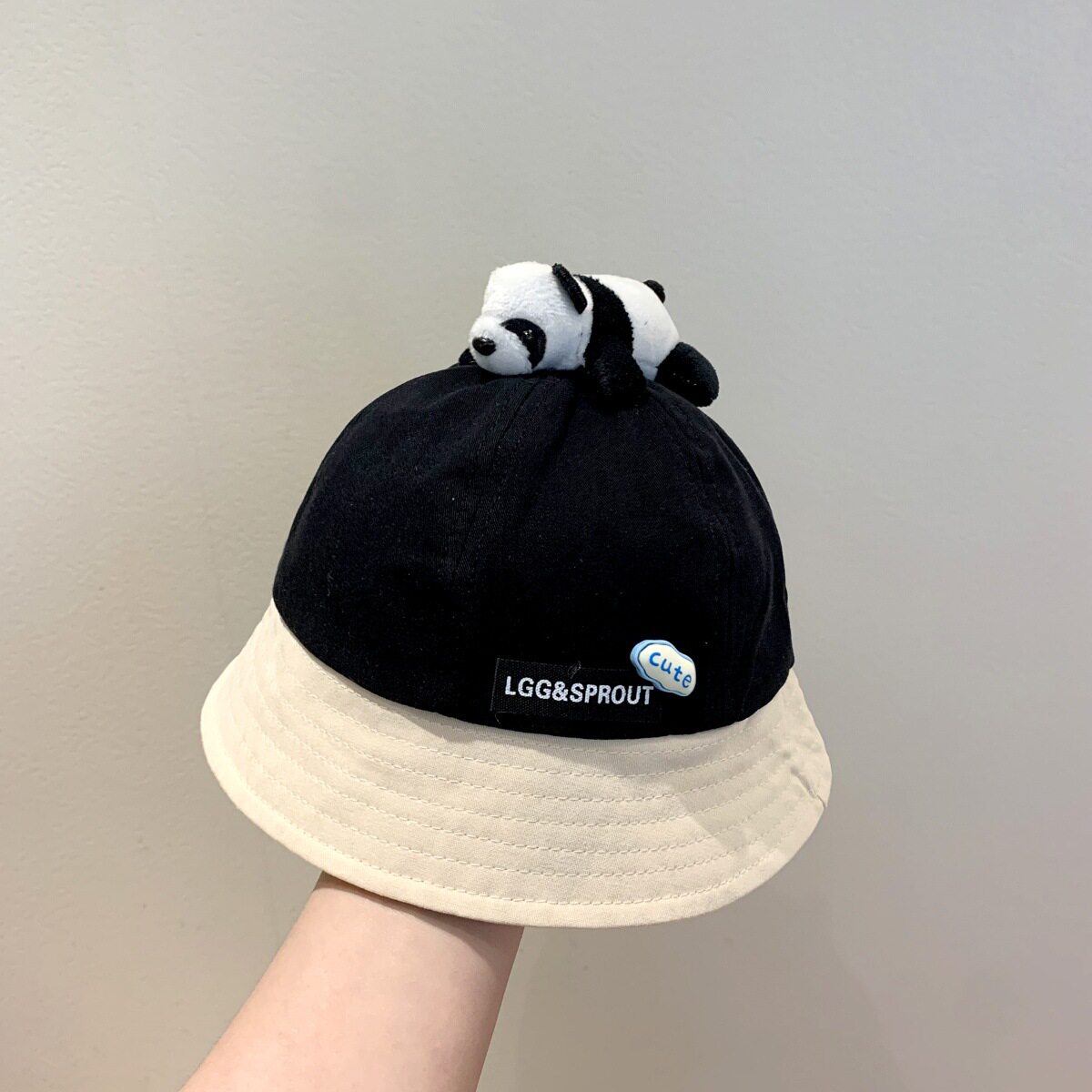 立体クマ哺乳瓶 ブラック+48-52cm+フリーサイズ