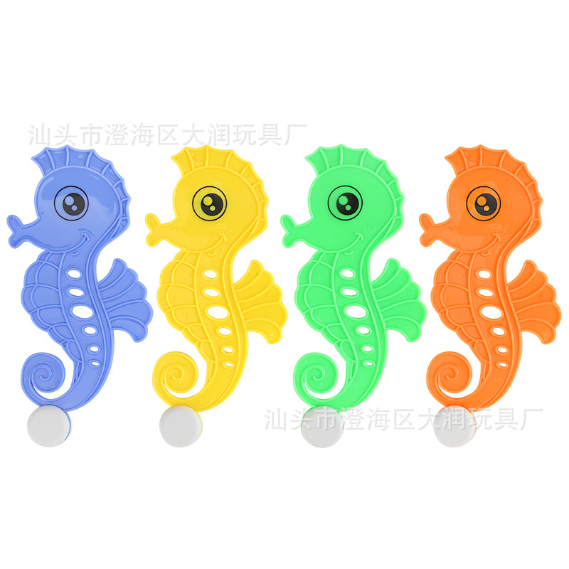 跨境亚马逊戏水潜水玩具儿童游泳池寻宝潜水鱼雷水环钻石套装玩具