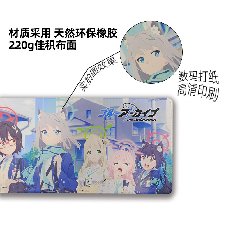 Cross-Border Mousepad Extra Large Computer Desk Temu Aliexpress Jit Amazon Keyboard Factory