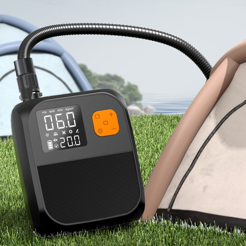 Car Tent Inflatable Pump Kayak Inflatable Mattress SUP Pulp Board Wireless Outdoor Portable Electric Air Pump