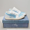 Denim white blue