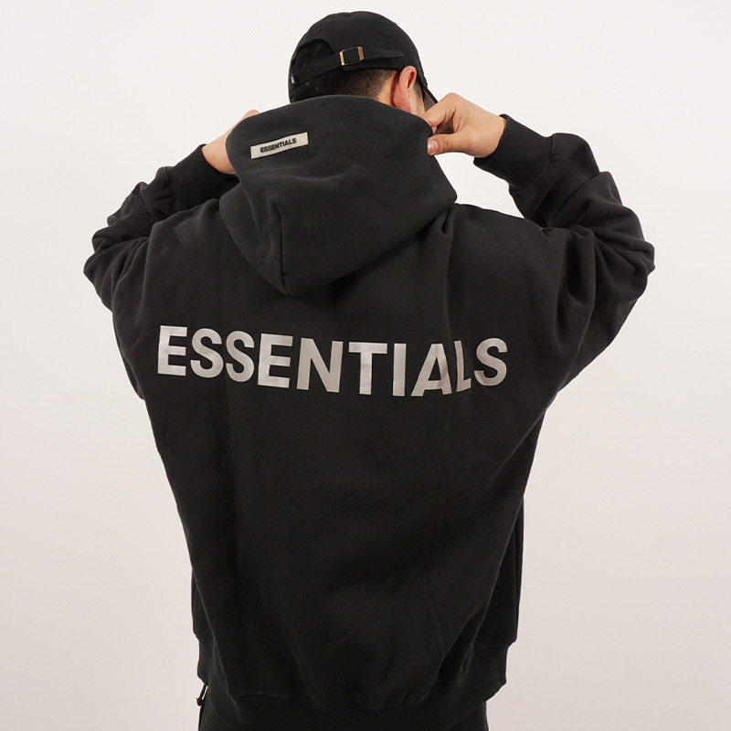 2019SS 戴帽卫衣反光加绒FOG复线ESSENTIALS潮牌洛杉矶跨境热卖