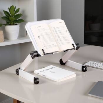 Cross-border Hot-selling Multi-functional Reading Rack Bookshelf Reading Stand Head-up Elevated Learning Desk Bookholder