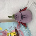Cloak eggplant 17cm