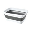 Kitchen folding vegetable washing basin fruit and vegetable draining basket retractable vegetable basket household drainage storage tray