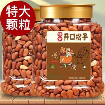 Pine Nuts Extra Large Northeastern Open Pine Official Flagship Store Grade Large Particles Bulk 500g Snacks for Pregnant Women