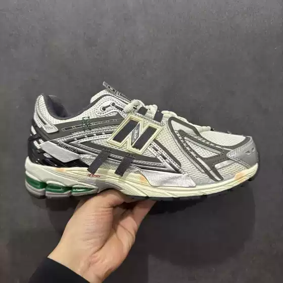 Putian Shoes Nb1906R Distressed Silver White Yuanzu Gray Daddy Running Shoes Men's Sports Shoes Mesh Shoes Breathable