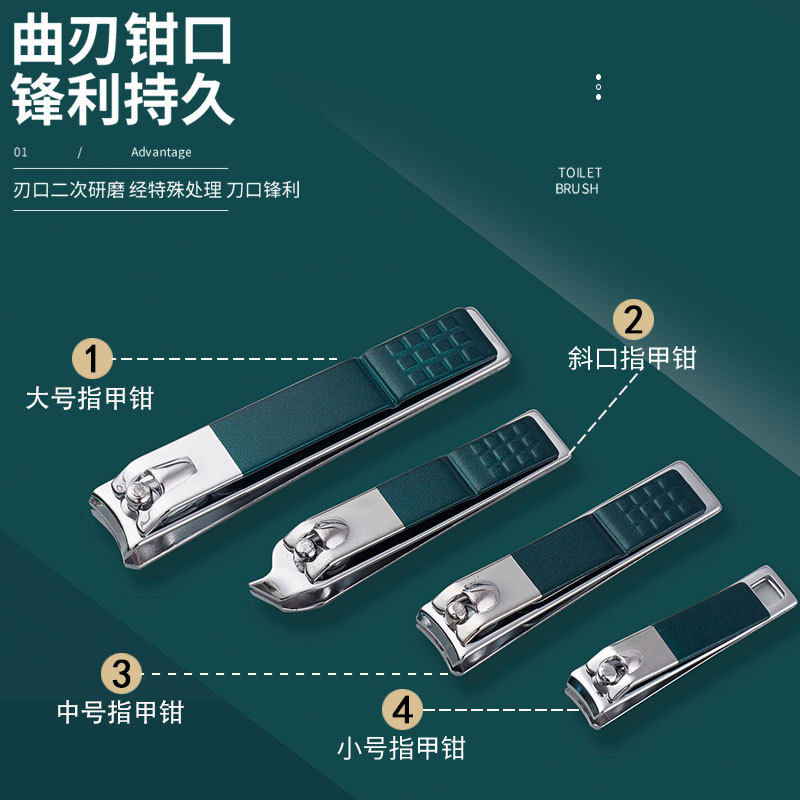 Manufacturer Wholesale Nail Clipper Set Manicure Tools Nail Clipper Set Nail Scissors 18-Piece Beauty Tools Set