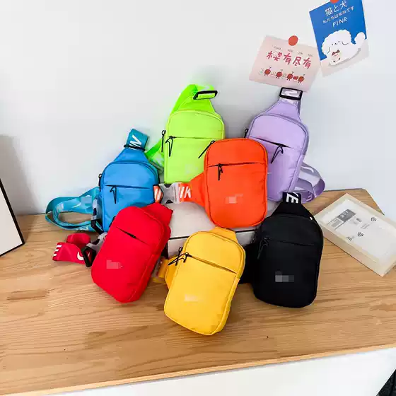 Factory direct NK casual mobile phone bag Street trend sports messenger bag men's and women's fashion versatile personality small satchel