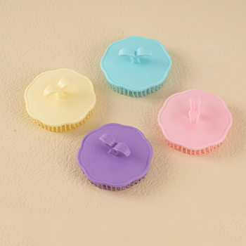 Tiktok same style shampoo brush head massage shampoo brush shampoo massage brush bath brush PTR shampoo brush Internet celebrity same style
