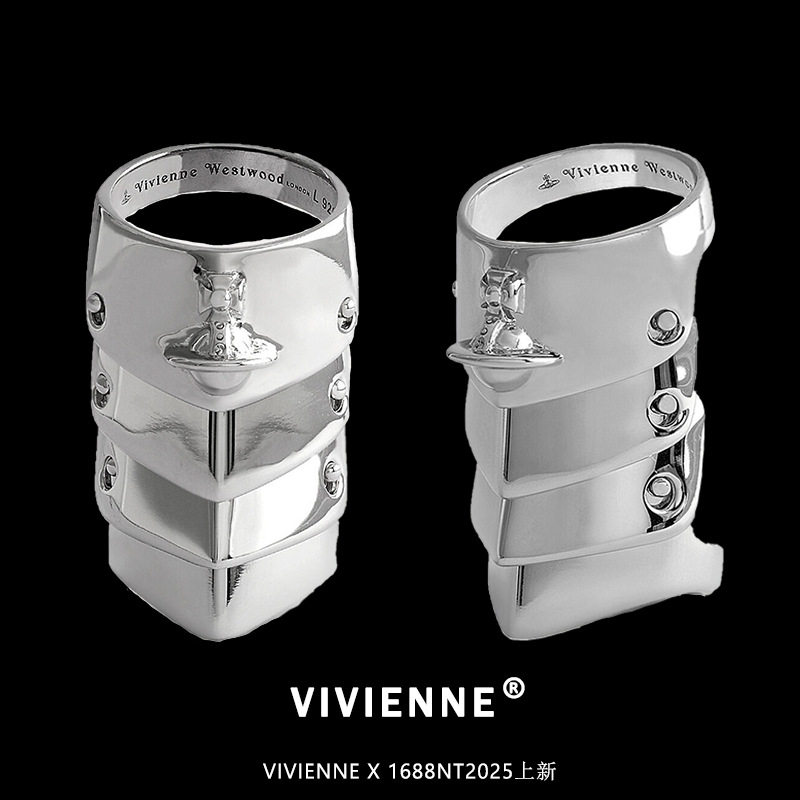 Vivienne Westwood Armor Ring Empress Dowager NANA Saturn Middle Ancient Standard Armor Joint Ring