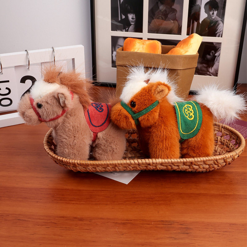 มิ่งขวัญแห่งปีม้ารวยเร็วๆ นี้ตุ๊กตากระเป๋าตุ๊กตาเล็กๆจี้ม้าต...