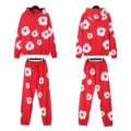 Sweatshirt suit [red]