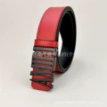 M rectangle square edge black buckle red surface